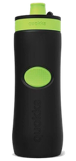 Бутылка для воды Quokka спорт Черный лайм 680 мл (06970)