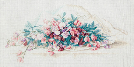 Набор для вышивания "PANNA""Золотая серия" C-1868 "Душистый горошек"