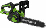 Триммер электро Greenworks 21217 нижний двигатель 500Вт леска 1.6мм 33см 21217