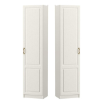 Шкаф Woodville Ливерпуль белый, ясень ваниль НМ-1012-100