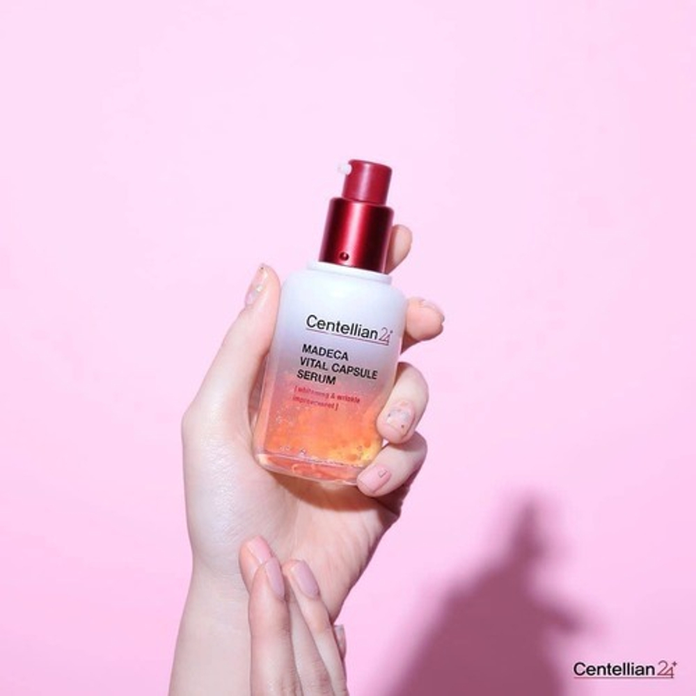Centellian24 Сыворотка омолажтвающая с центеллой Madeca vital capsule serum 50мл