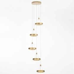 Citilux Дуэт CL719052 LED Подвесной светильник Золото