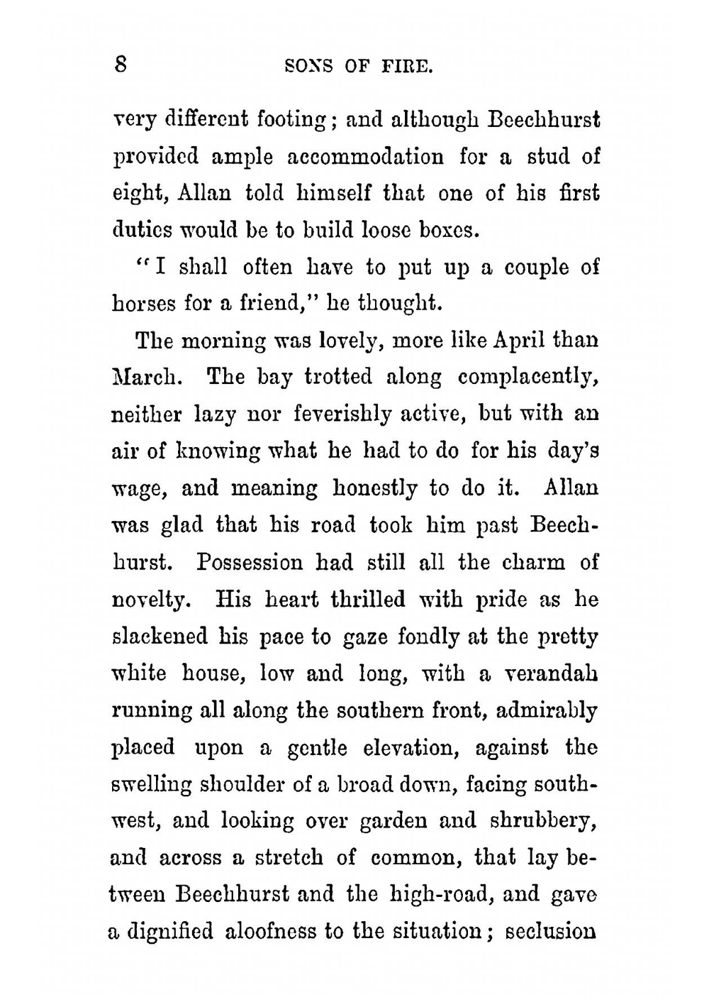 Sons of fire: a novel. Volume 1 | M. E. Braddon