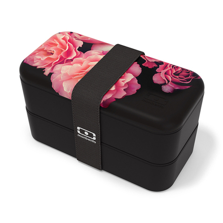 Monbento Ланч-бокс MB Original Flower mood black