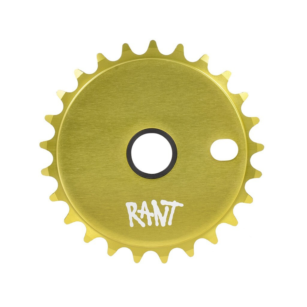 Звезда RANT Stick 'Em Sprocket Leomon Green 25T NEW