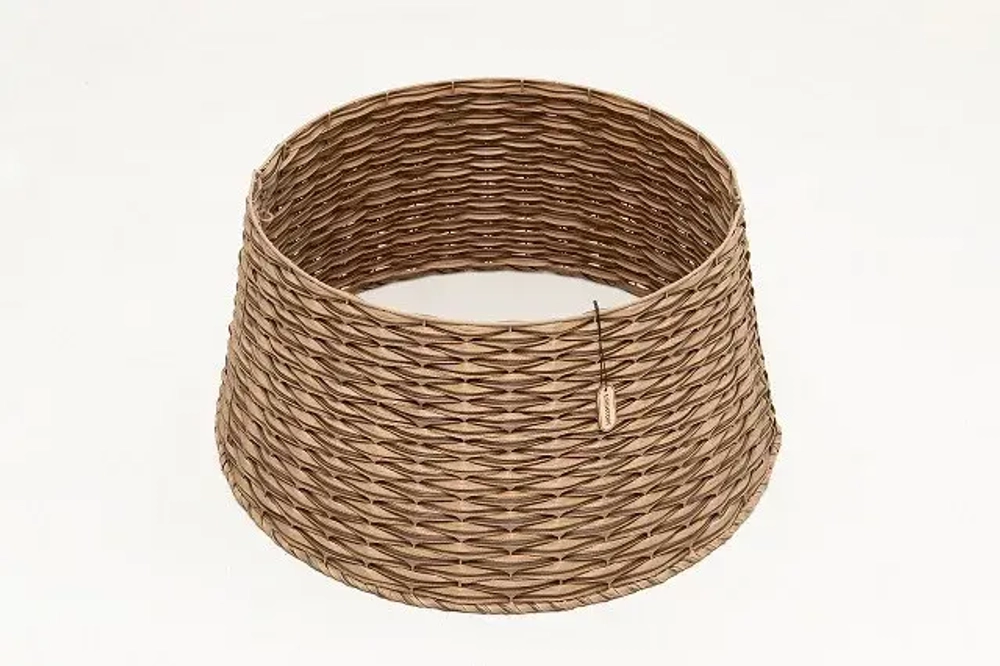 Корзина под елку Прованс 87*55*27 см., разборная, орех, ЕлкиТорг (87-219)