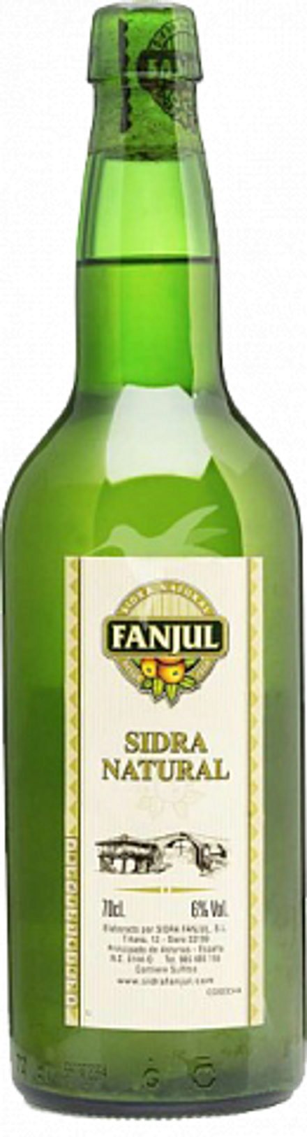 Сидр Натурал Фанжуль / Sidra Natural Fanjul 0.7 - стекло