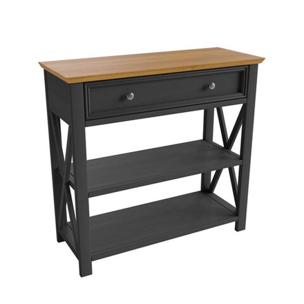 Консоль «Форест» серый 7012/бейц-масло