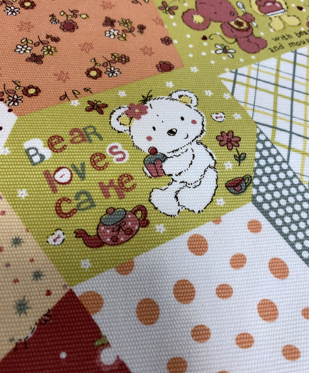 Ткань Хлопок рогожка ( Италия) 100% хлопок ш-150см 1м