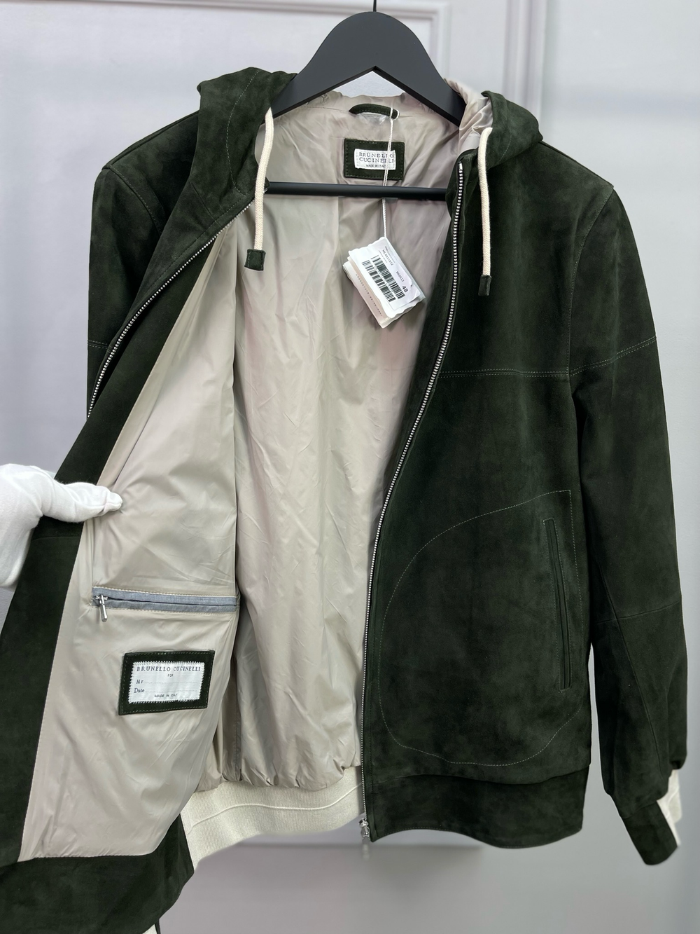 Замшевая куртка Brunello Cucinelli