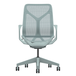 Кресло Herman Miller Cosm, средняя спинка, цвет Glacier, нерегулируемые подлокотники
