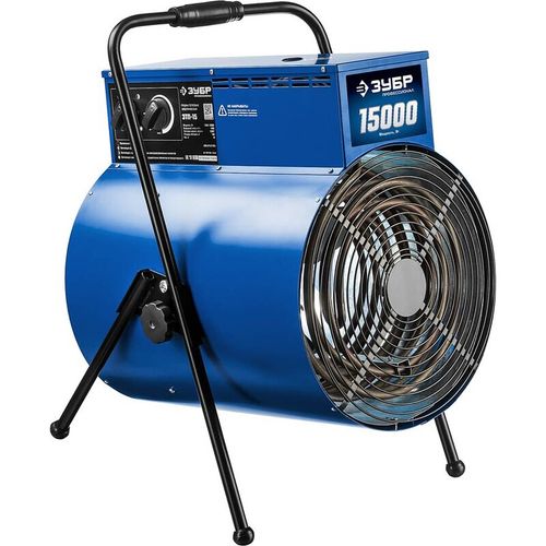 Тепловая пушка электрическая Зубр ЗТП-15 - [15 кВт / 380В]