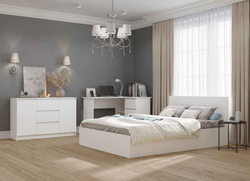 МС Мори Кровать КРМ 1200.1/1 (МП/3) Белый