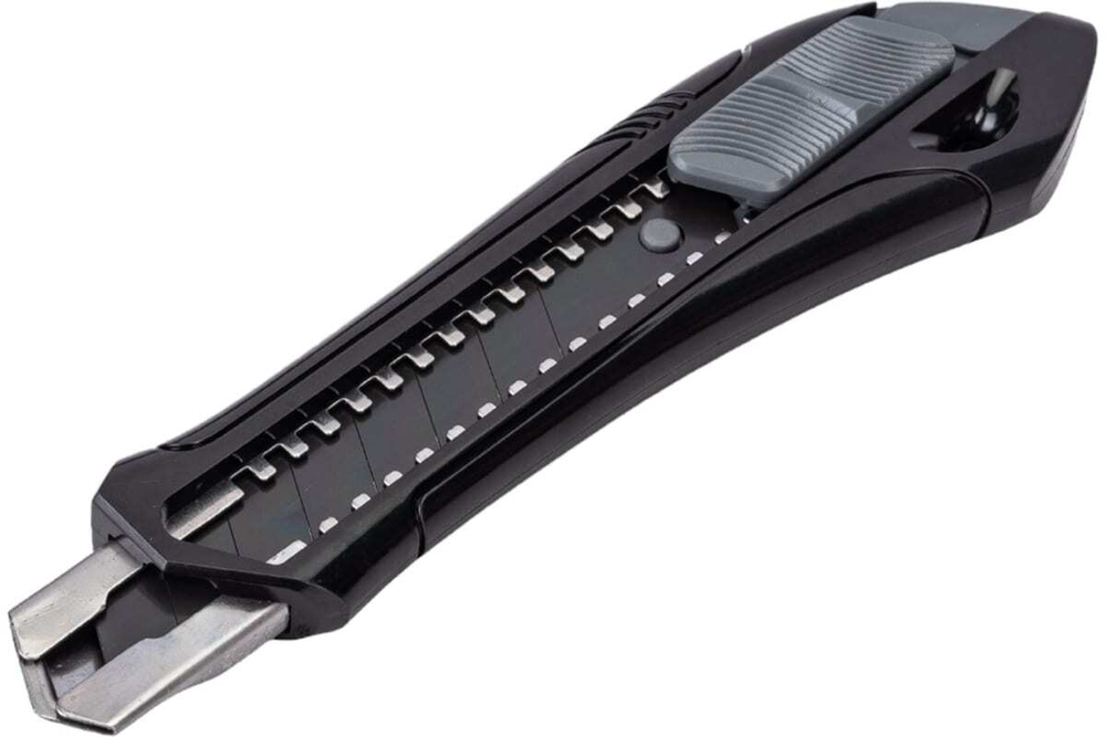 Канцелярский нож STARTUL выдвижной 18 мм Black Line ST0923