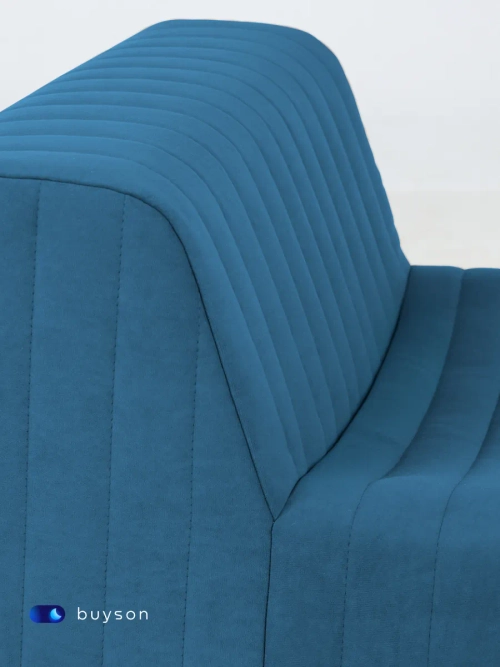 Бескаркасное кресло БайСофт (синий)
