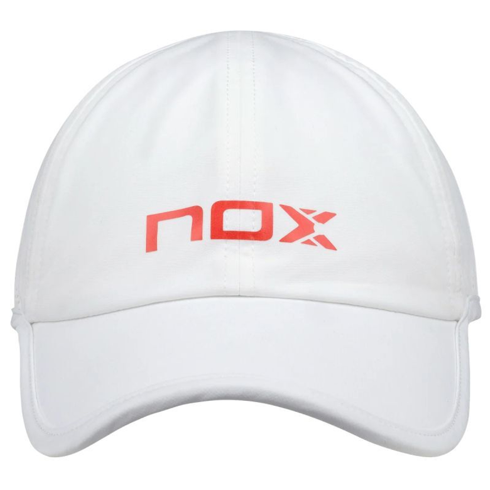 Теннисная кепка NOX Tennis - white/red