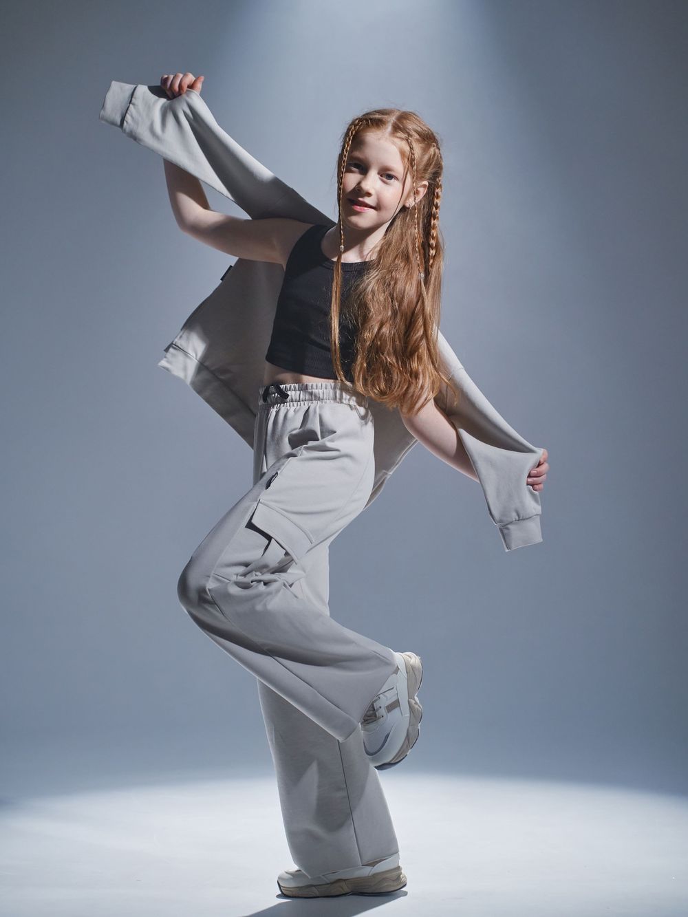 Брюки карго облегченные "Туман" 7+