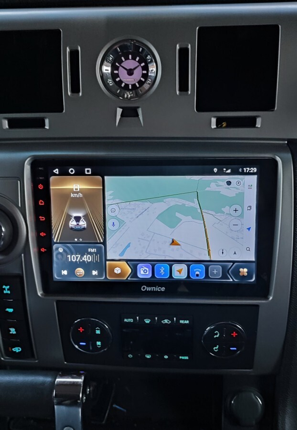 Магнитола для Hummer H2 2002-2009 - Carmedia EW-9298 QLed, Android 13, TS20, CarPlay, SIM-слот