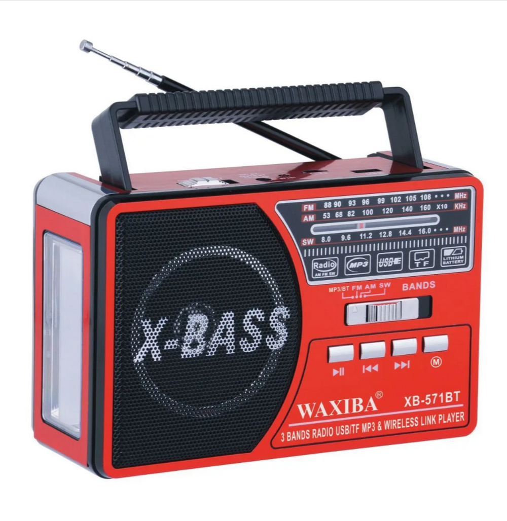 Радиоприемник с MP3 плеером и Bluetooth +фонарь XB-571BT