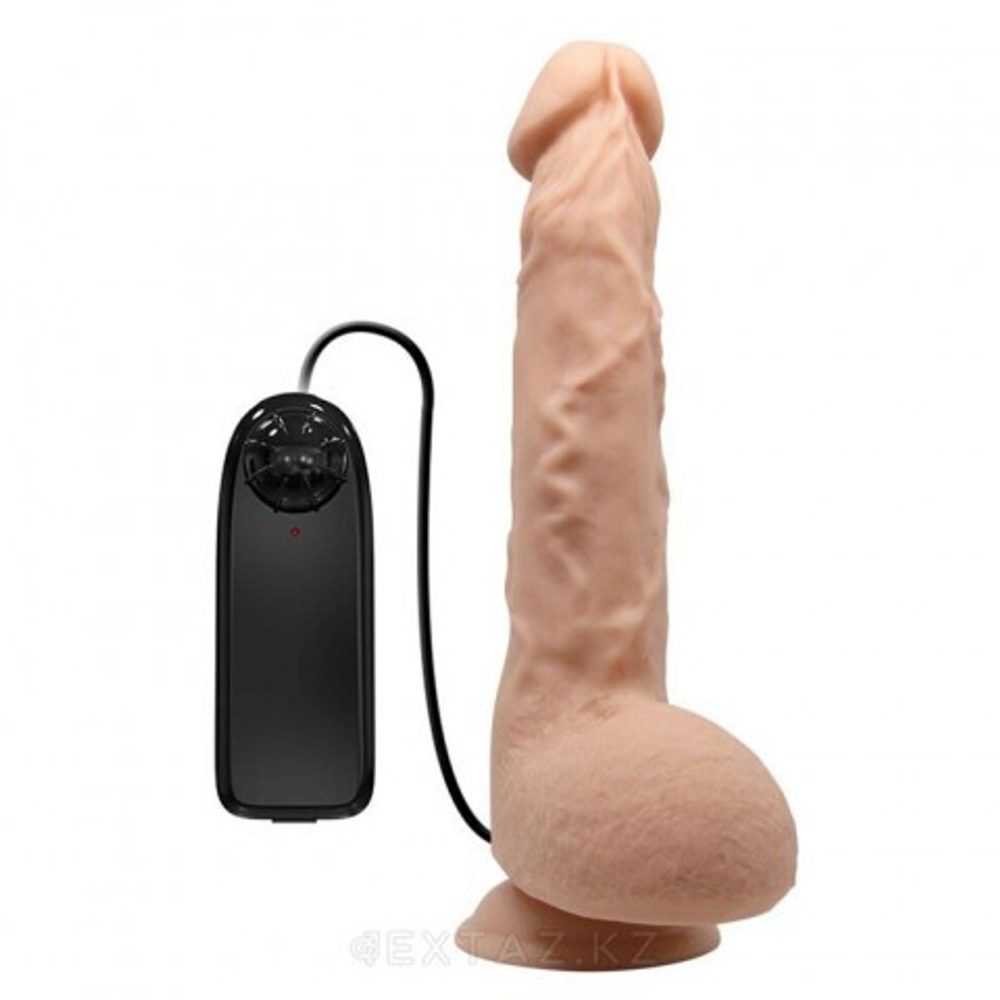 Реалистичный вибратор с пультом управления Beautiful Jason (24×4,1 см)