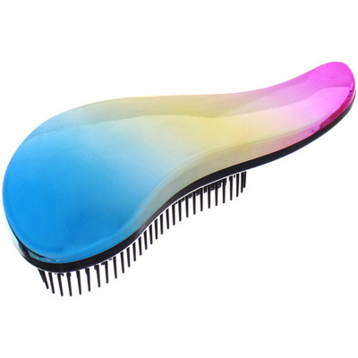 Расческа массжная компактная «ГЛАЗУРЬ», 7*18.5см (коробка PVS)