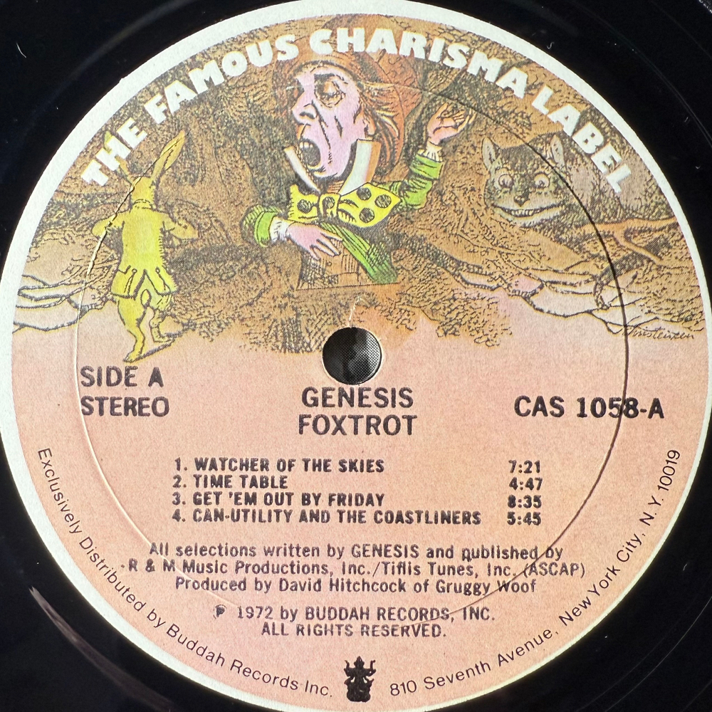 Genesis ‎– Foxtrot (США 1972г.)