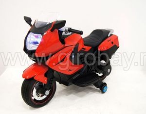 Детский электромотоцикл River Toys SUPERBIKE - MOTO A007MP красный фото №1
