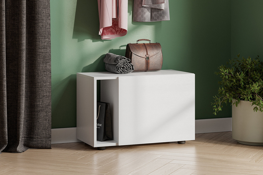 Тумба со створкой Страйк, белый