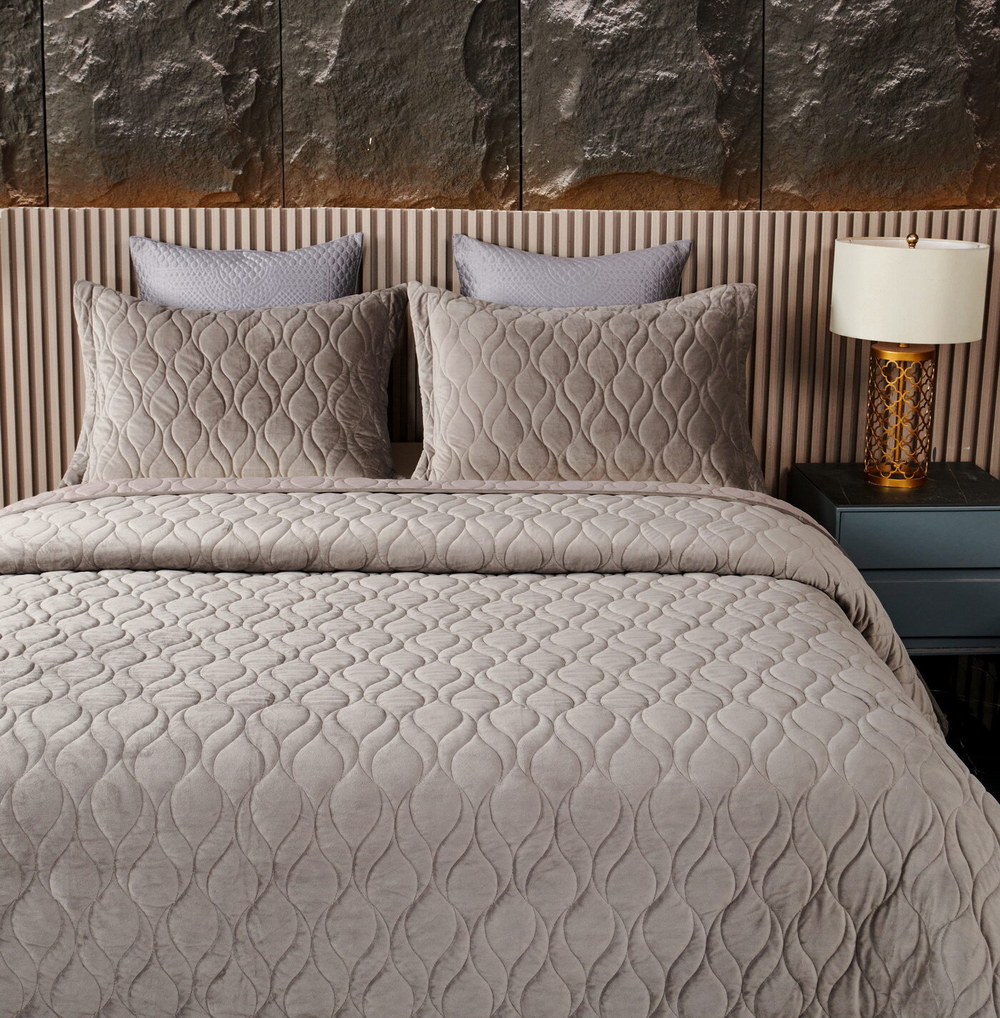 Покрывало 240x280 Sofi De MarkO Нобилис серое