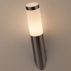 WL18 Подсветка ЭРА Декоративная подсветка E27 MAX40W IP44 хром/белый | Настенная подсветка