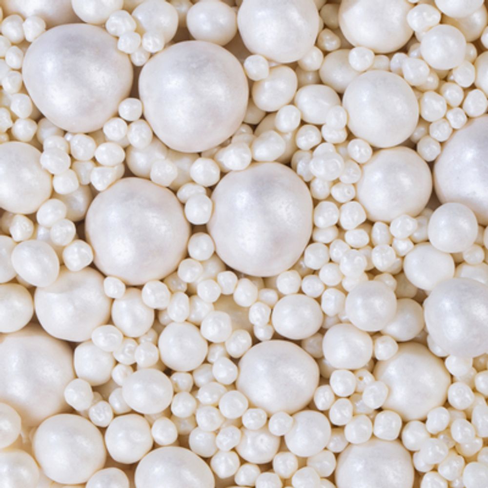 Жемчужный МИКС №1 ДЕКО ПРО белый Россия 100 гр