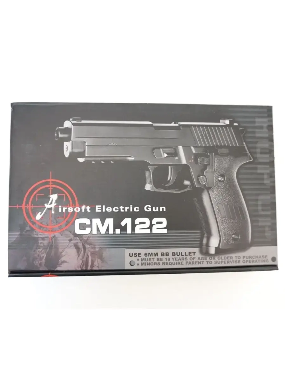 Страйкбольный пистолет (Cyma) CM122 P226 AEP электр.