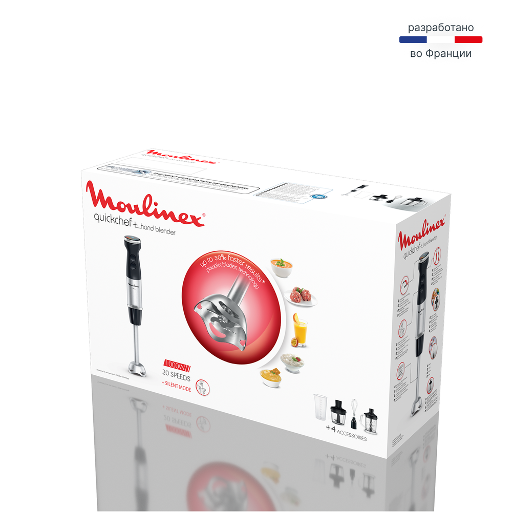 Блендер Moulinex DD67L810 черный