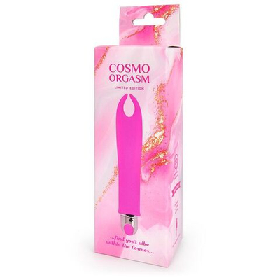 Розовый мини-вибратор для стимуляции эрогенных зон - 15,5 см. (Цвет: розовый)