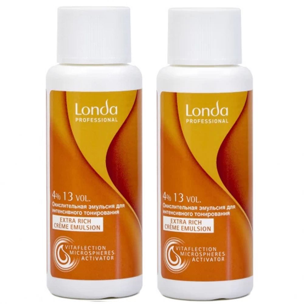 Londa Professional Color 4% - Окислительная эмульсия 13 Vol, 60 мл (2 шт.)