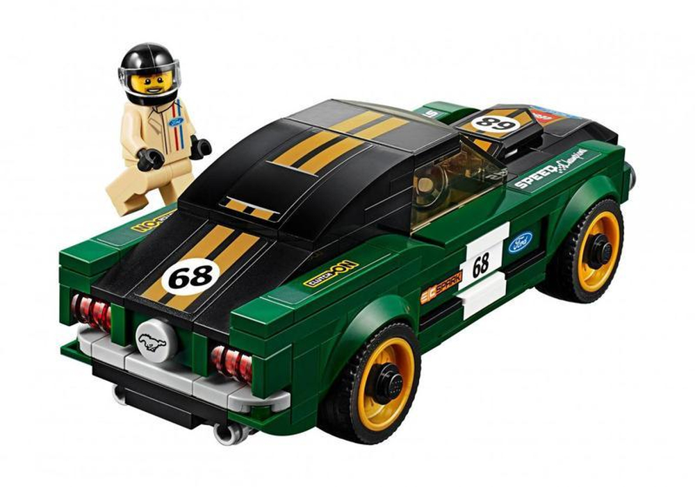 LEGO Speed Champions: 1968 Форд Мустанг Фастбэк 75884 — 1968 Ford Mustang Fastback  — Лего Спид чампионс Чемпионы скорости