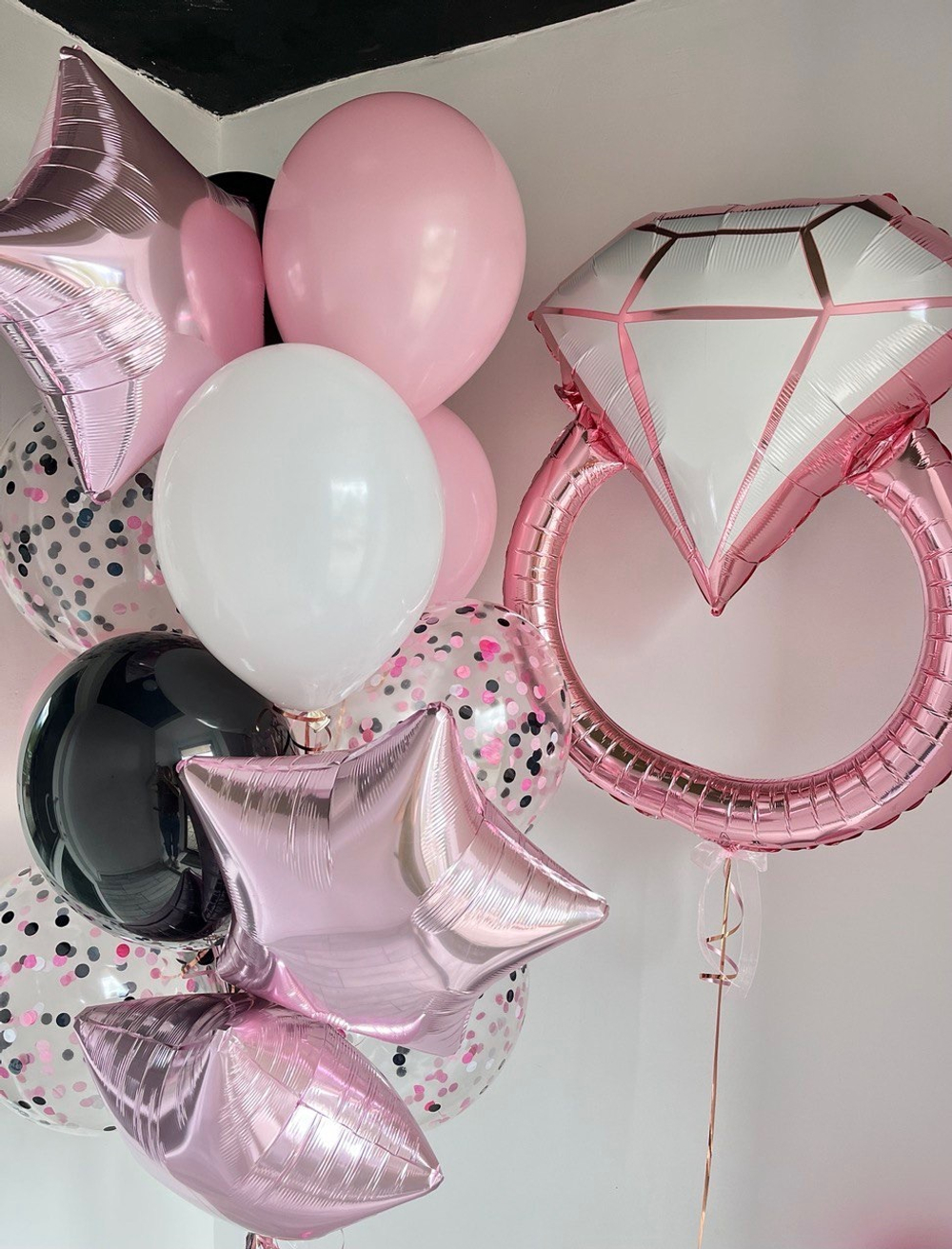 Воздушные шары на девичник №384