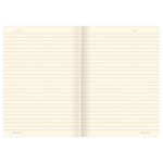 Тетрадь 40 л. в линию обложка SoftTouch, бежевая бумага 70 г/м2, сшивка, А5 (147х210 мм), ЛАПКА, BRAUBERG, 403795