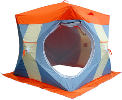 Палатка для зимней рыбалки Нельма Куб-2 Люкс c внутренним тентом