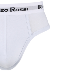 Мужские трусы брифы белые Romeo Rossi RR367-1