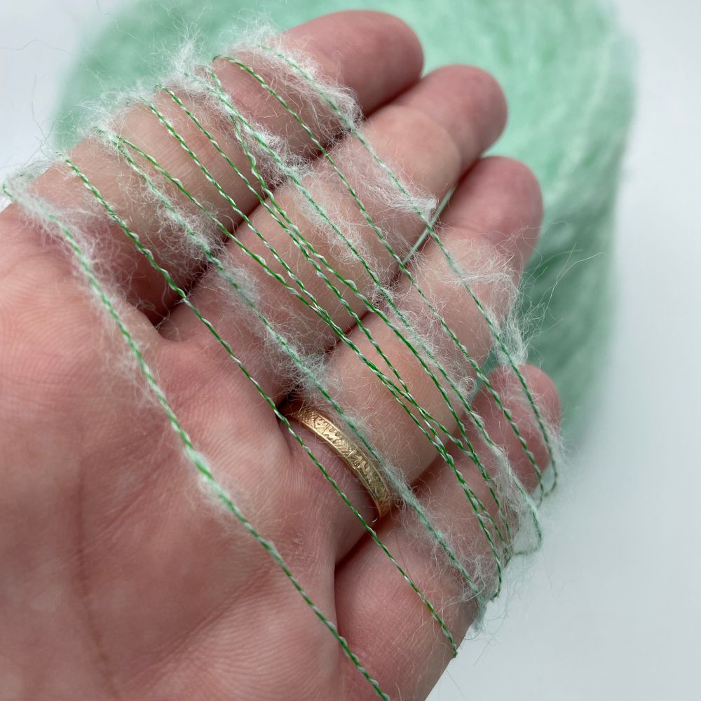 Filati Italiany 34% мохер 8% меринос 33% полиамид 25% полиакрил