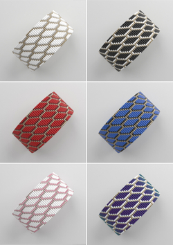 Схема LOOM, Схема браслета на станке, узор из Miyuki Delica 11/0, файл PDF, №378L