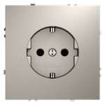 Розетка встраиваемая VOLTUM S70 с заземлением 16А, (кашемир)
