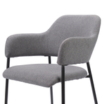 Стул Bergenson Bjorn Wendy, рогожка, темно-серый