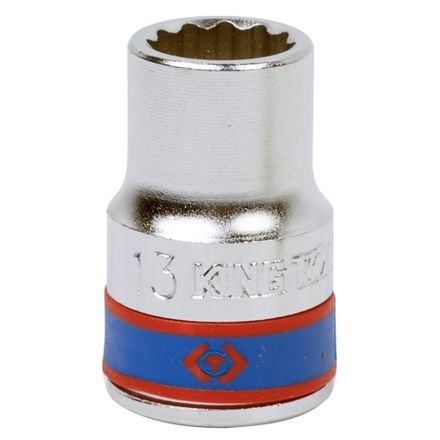 Цена на KING TONY (433013M) Головка торцевая стандартная двенадцатигранная 1/2", 13 мм