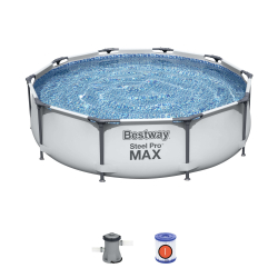 Каркасный бассейн Bestway 305х76 см + фильтр-насос 1249 л/ч (56408 BW)