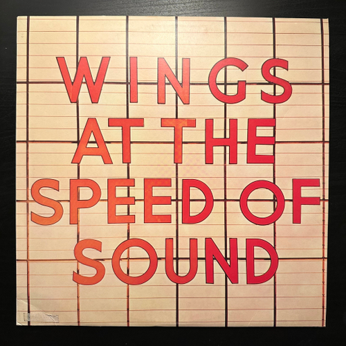 Wings- Wings At The Speed Of Sound (Англия 1976г.)