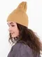 Шапка женская демисезонная , цвет бежевый, размер 52-56