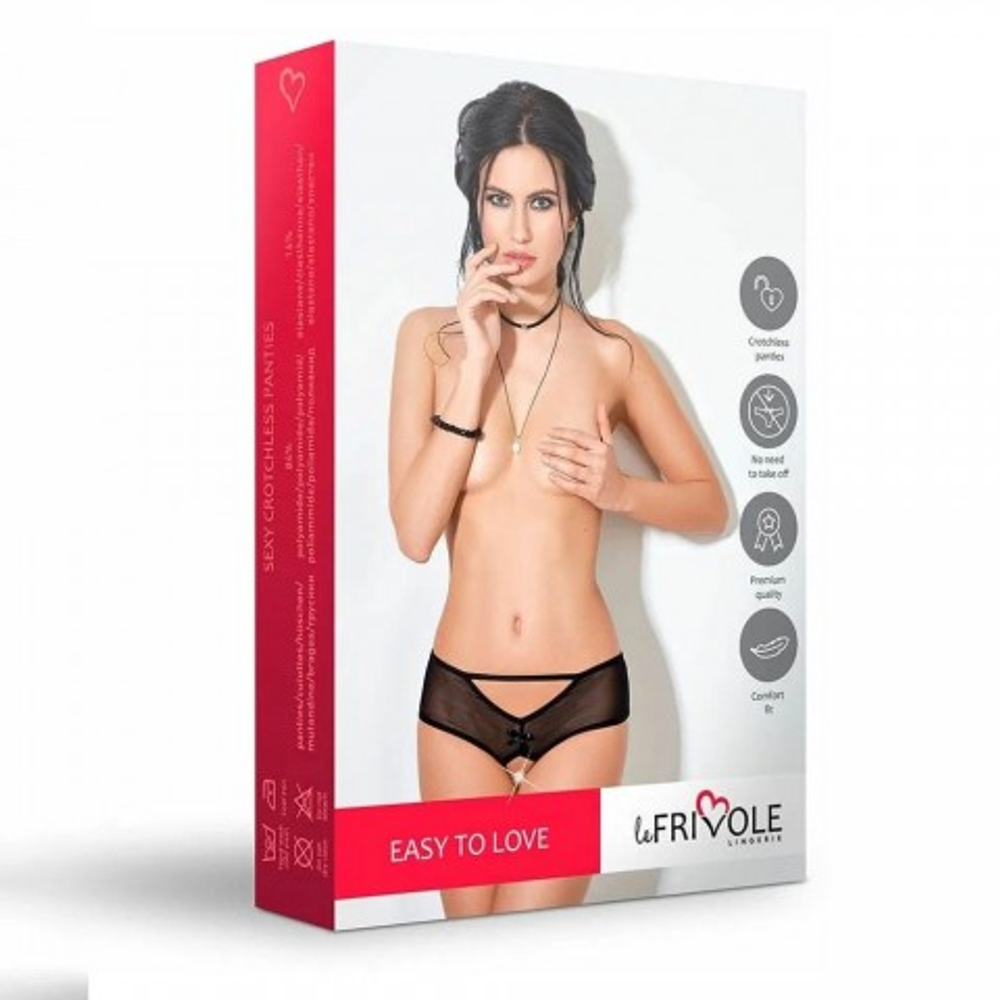 Дерзкие шортики с доступом и шнуровкой Easy to Love (размер L/XL, 46-48)