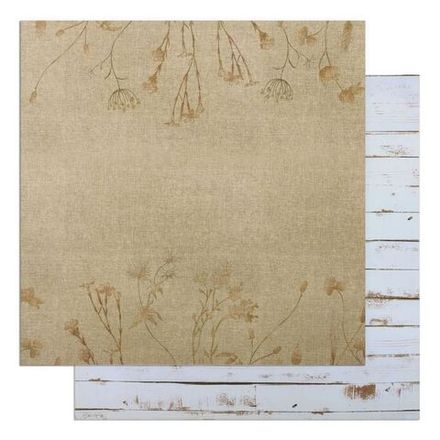 Фотофон двухсторонний c фотопечатью "Белые доски - Рогожка" для предметной съемки 45х45 см